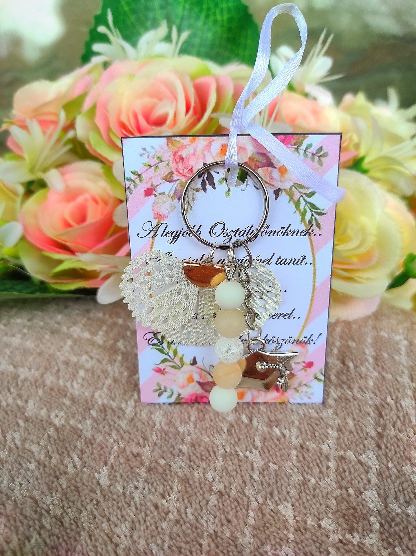 Ballagási ajándék szolid kulcstartó